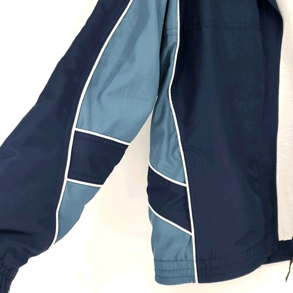 90s Vintage Diadora Windbreaker Track Jacket - Men Size Medium - Picture 6 of 11